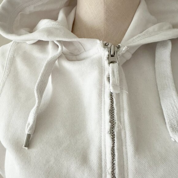 Rare Triple Five Soul White Hoodie Sweatshirt Womens Size Small - Picture 4 of 10